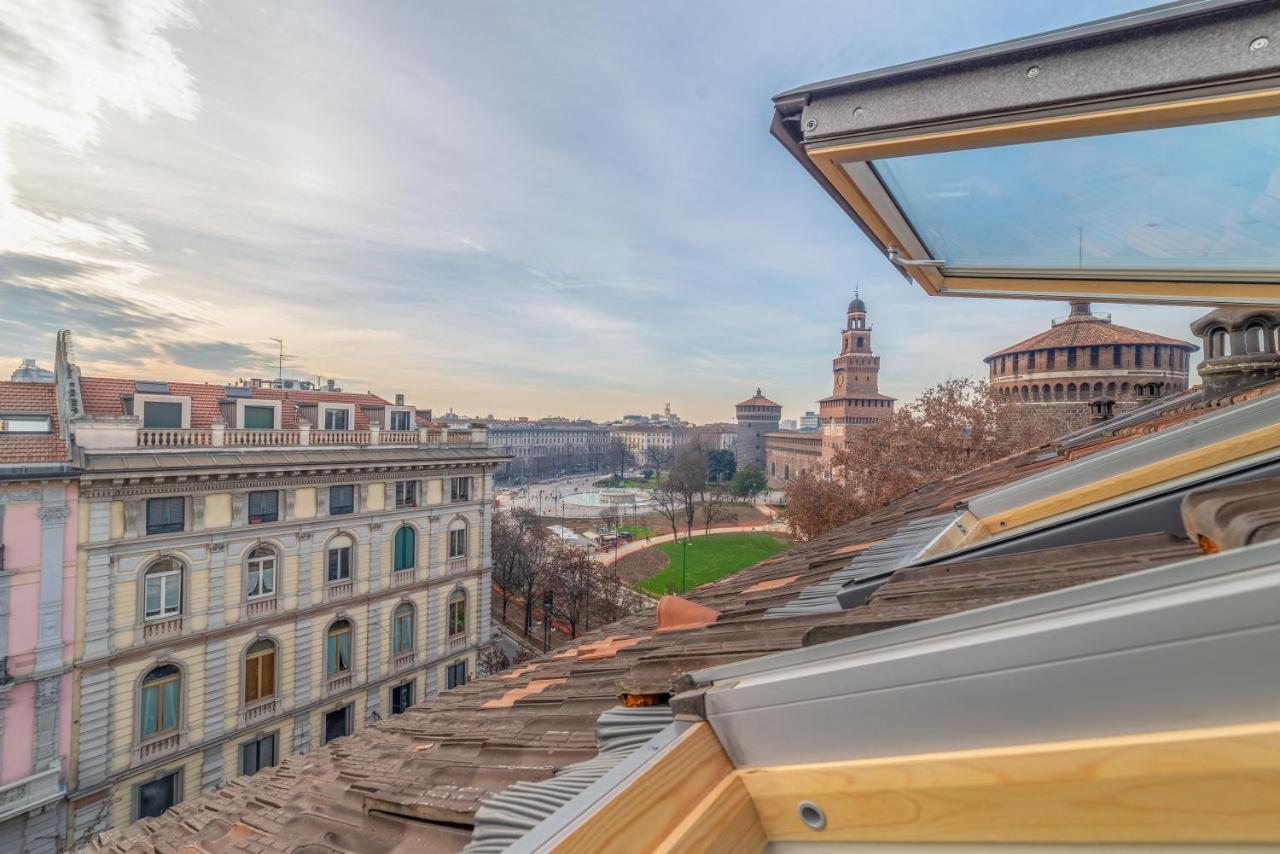 Brera - Sella Charme Apartment Castle View Милан Экстерьер фото
